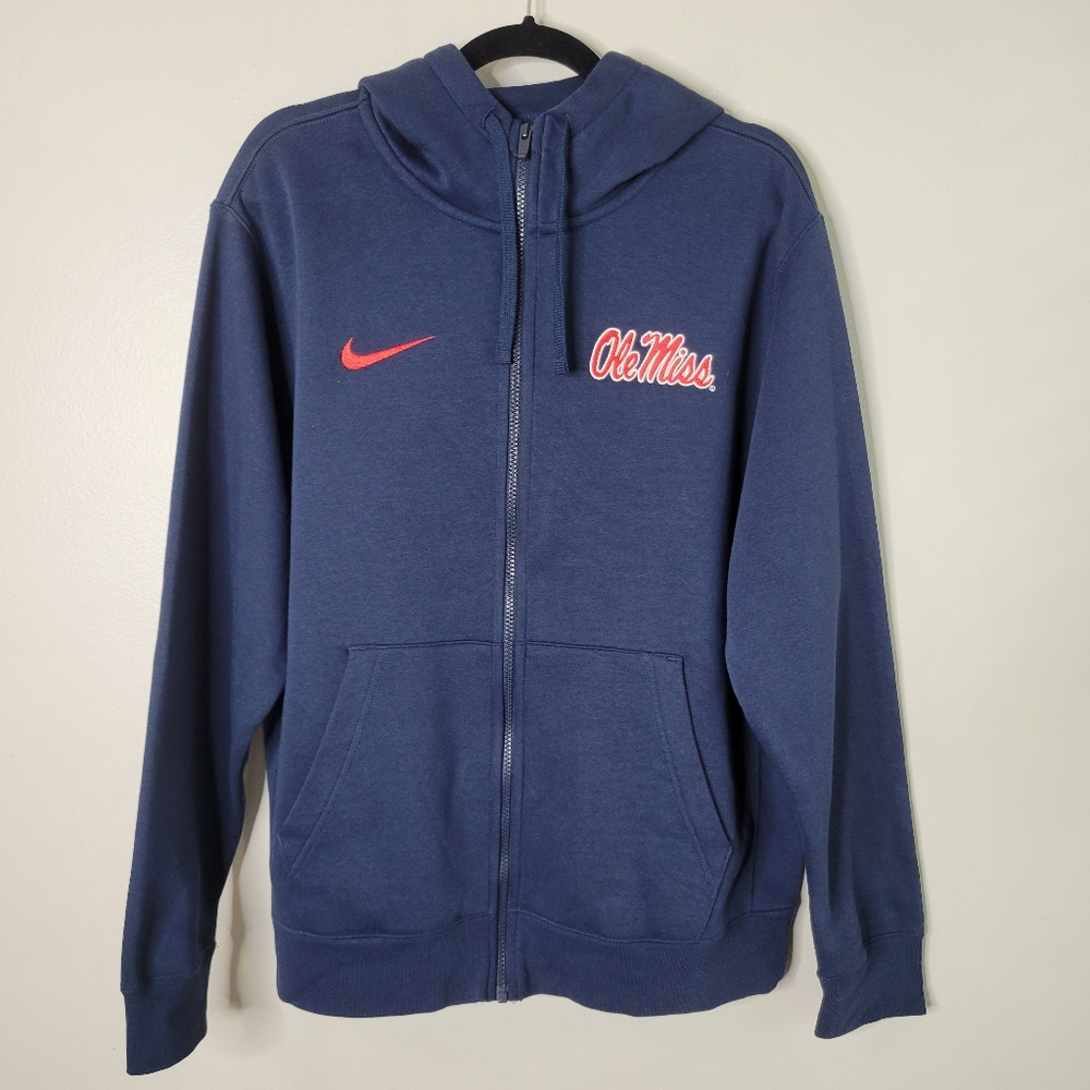 Nike Blue Ole Miss Hoodie